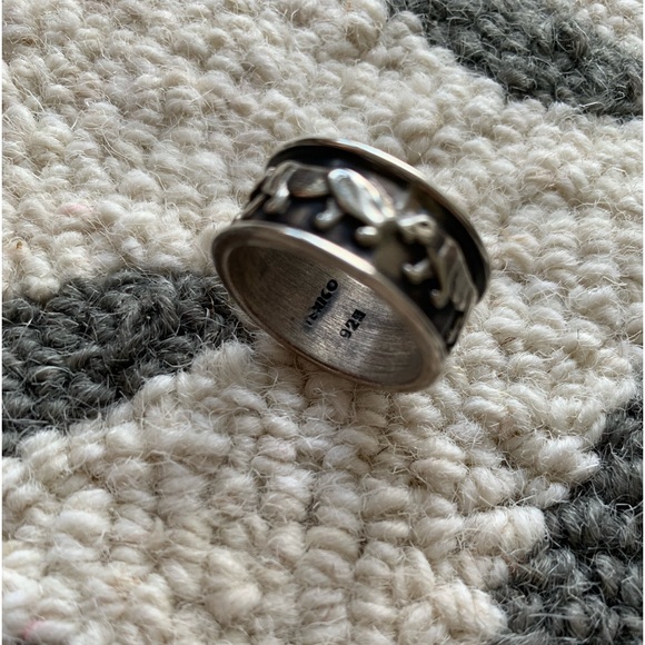 Amazing Sterling Silver Cigar Band - Picture 4 of 6